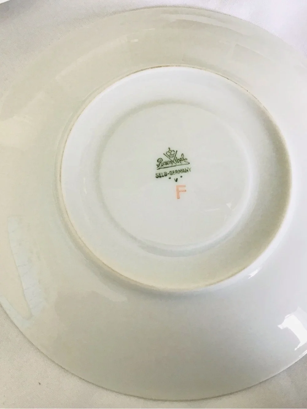Vintage Rosenthal Porcelain Saucers - Set of 10